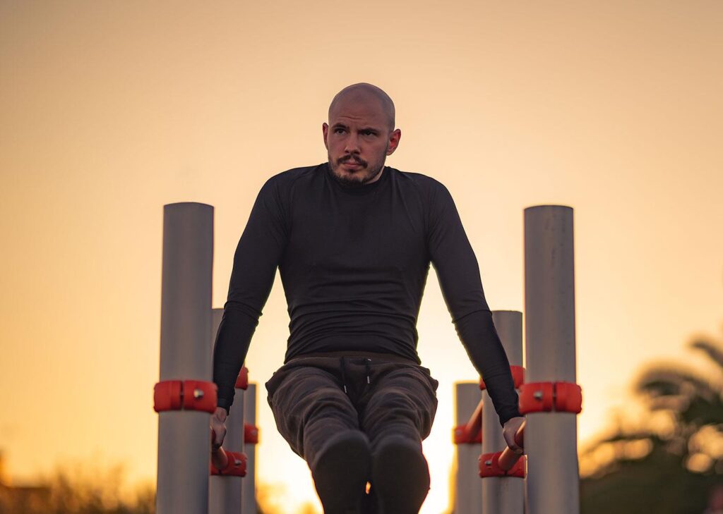 Personal training sessie in Zwolle gericht op krachtontwikkeling en vitaliteit