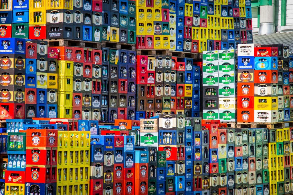 Sfeer in een drankenhandel met passie voor wijn, bier en sterke dranken