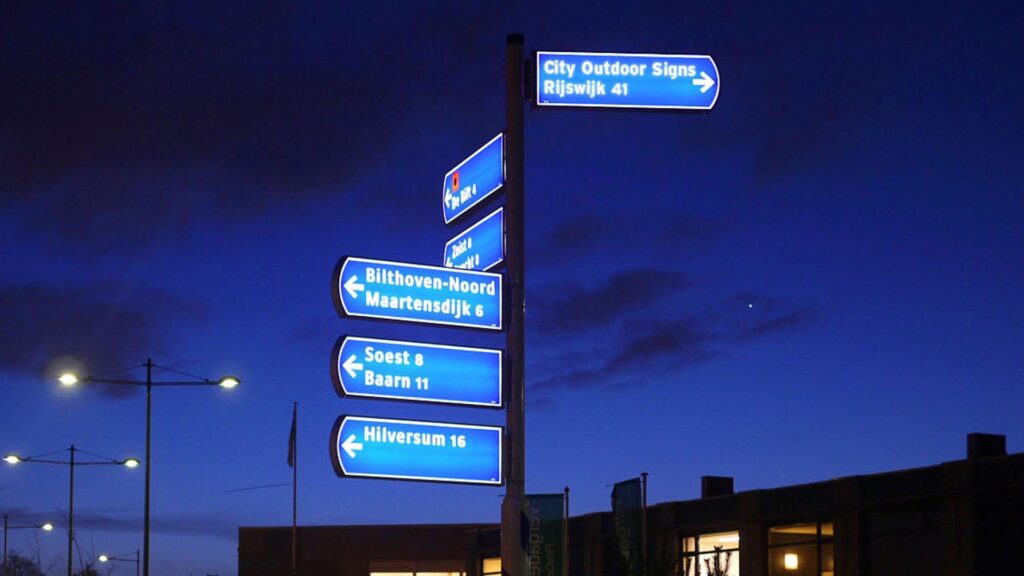 Professionele objectbewegwijzering oplossingen voor bedrijventerreinen met duidelijke borden en signalen