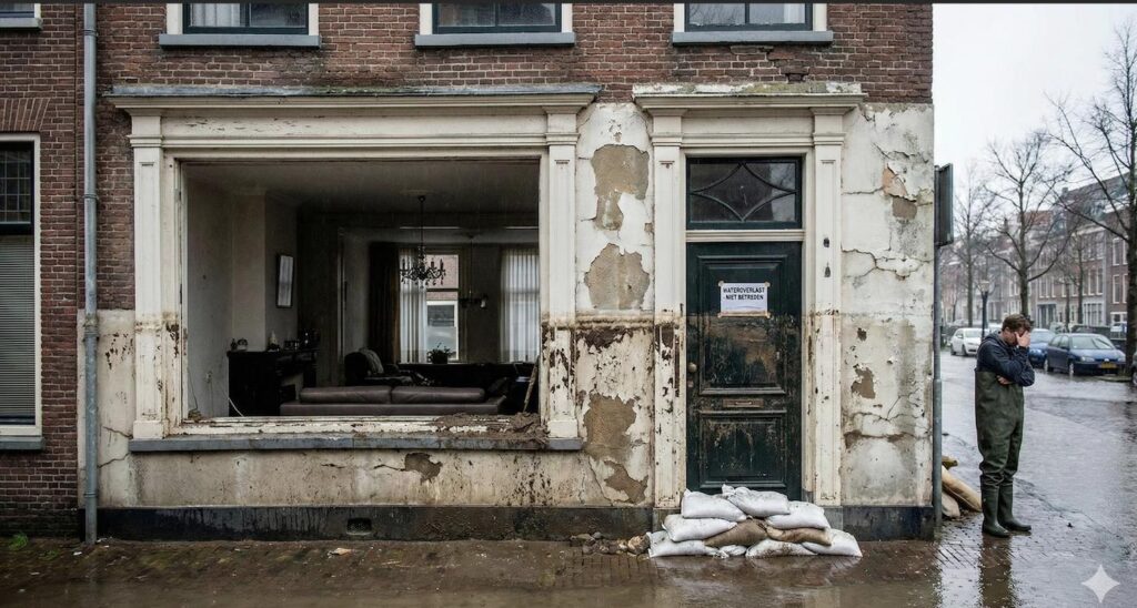 Tijdelijk wonen na brand of waterschade: gegevensverzameling voor snelle huisvestingsoplossing